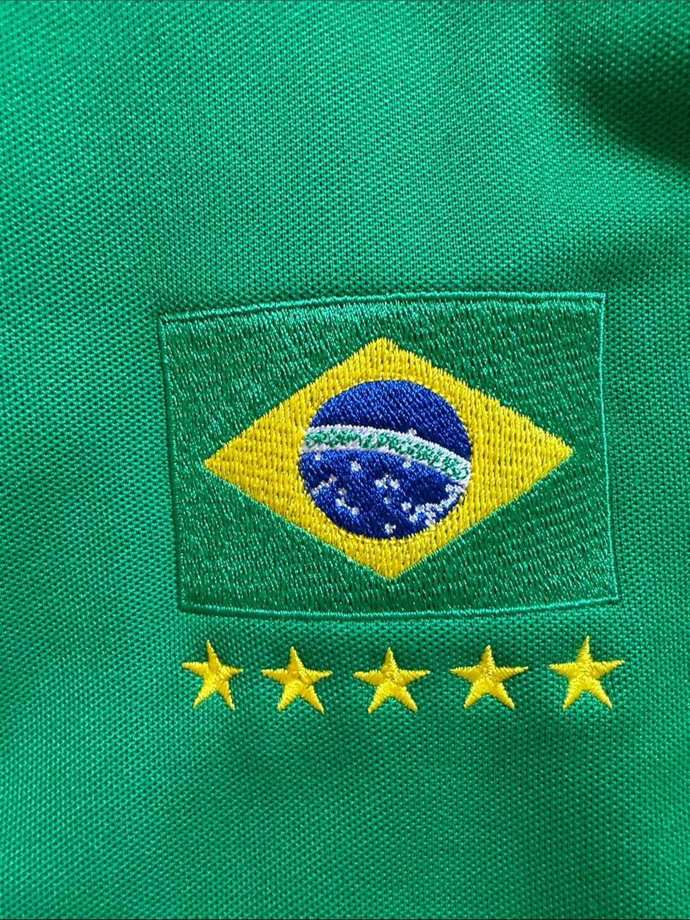 Adidas Green and Yellow Brazil Soccer Track Jacket - Picture 3 of 4